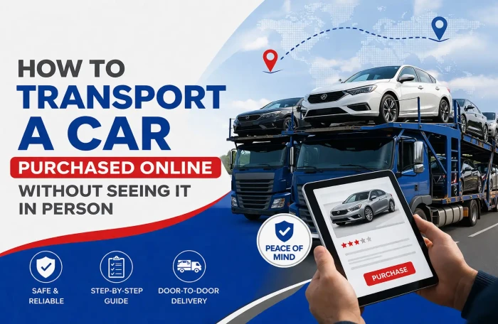 How to Transport a Car Purchased Online Without Seeing It in Person